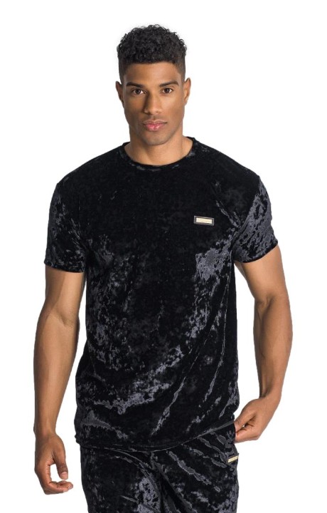 Camiseta Gianni Kavanagh Terciopelo Brividi Negro