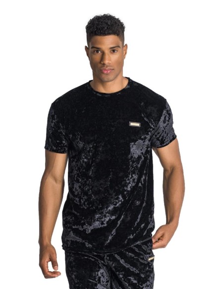 Camiseta Gianni Kavanagh Terciopelo Brividi Negro