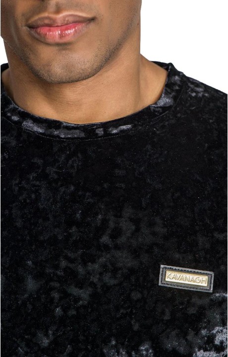Camiseta Gianni Kavanagh Terciopelo Brividi Negro 2