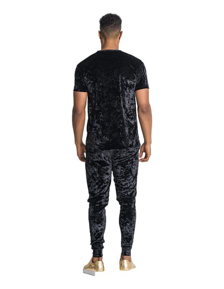 Camiseta Gianni Kavanagh Terciopelo Brividi Negro