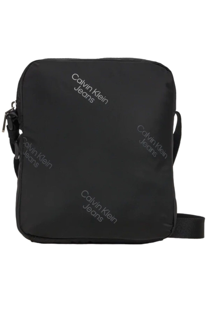 Bandolera Calvin Klein Logo Lineal Negro