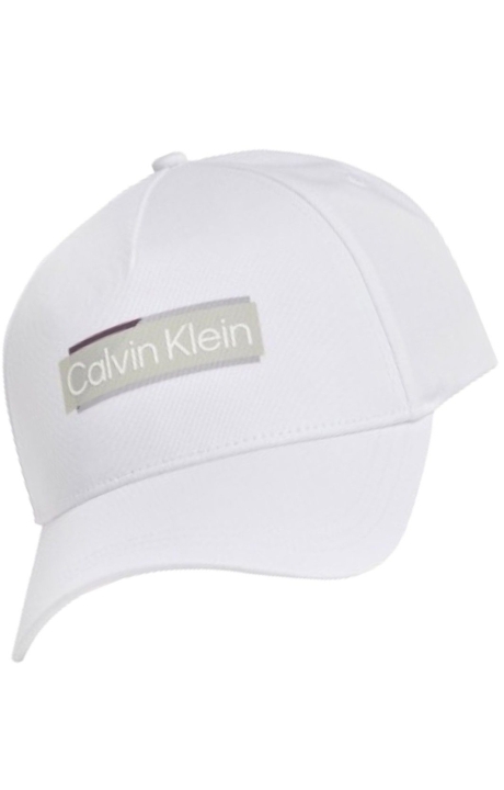 Gorra Calvin Klein Layer Logo Blanco
