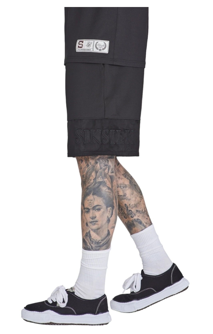 Pantalon Corto SikSilk Dinamicos Negro