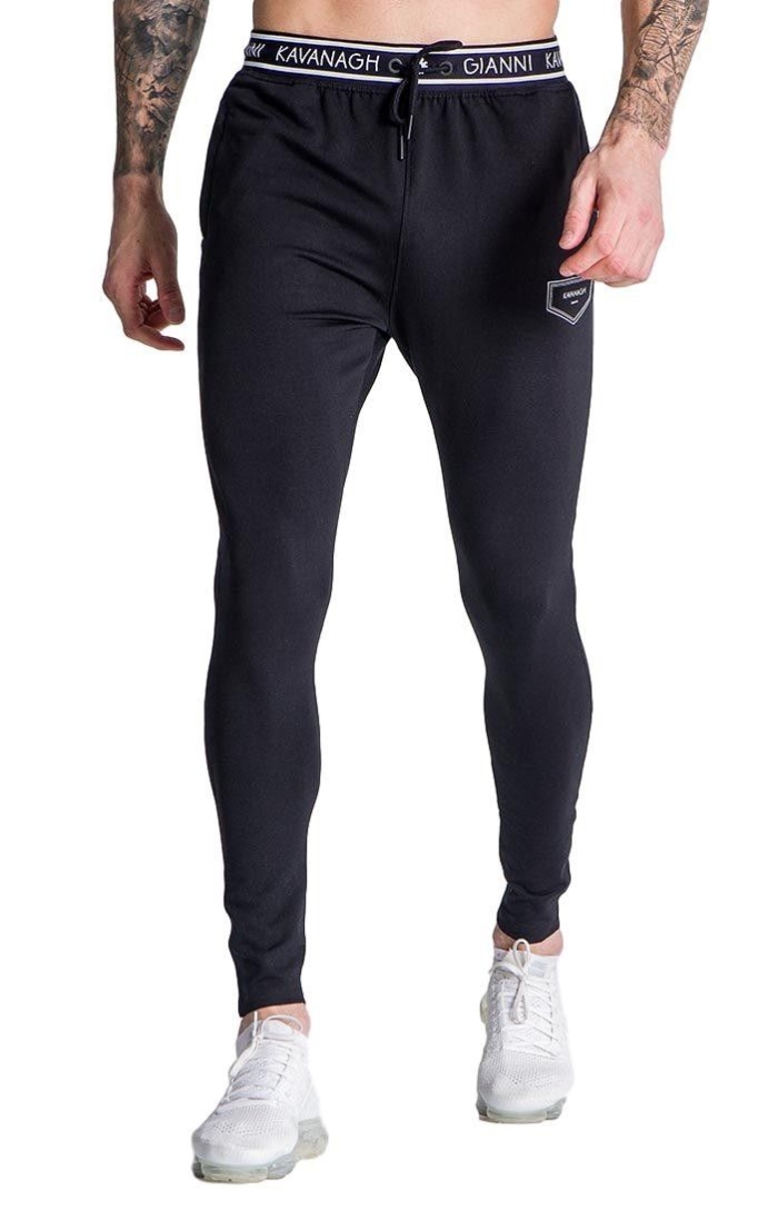 Pantalon Gianni Kavanagh con Placa 2.0 Negro