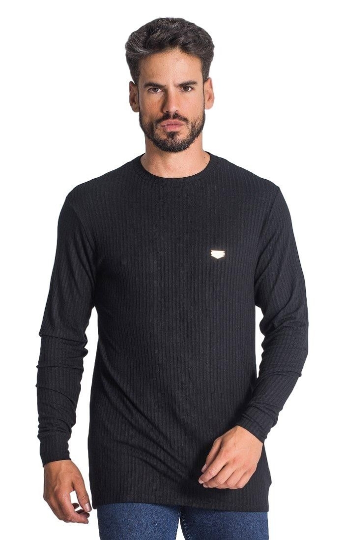 Camiseta Gianni Kavanagh Canalé Core Negro