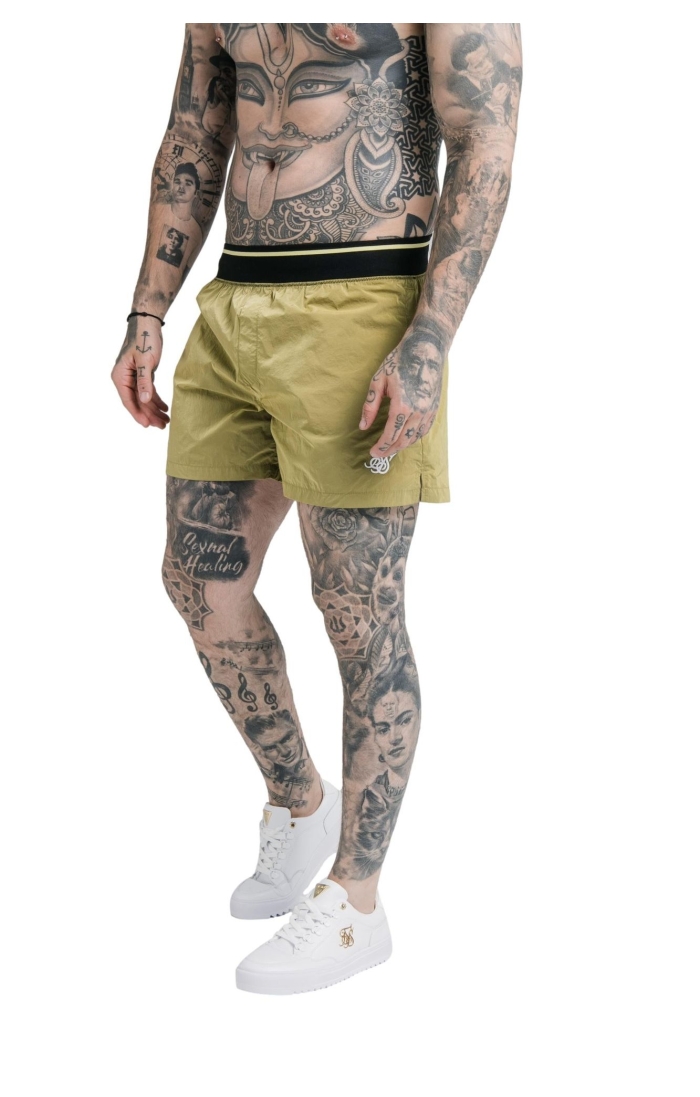 Bañador SikSilk de Nailon Caqui