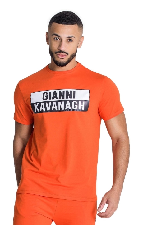 Camiseta Gianni Kavanagh Statement Naranja