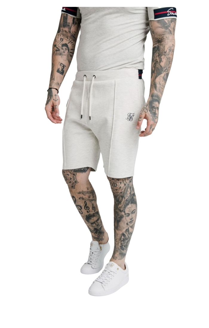 Pantalon Siksilk Exposed Tape Blanco