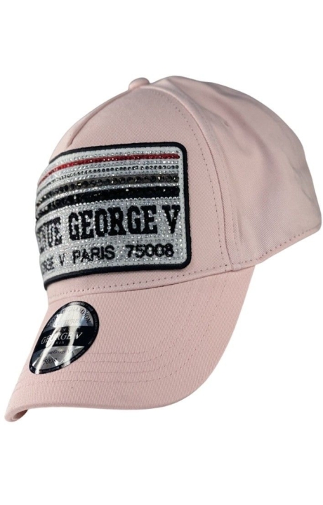 Gorra George V Paris Avenue GV Rosa