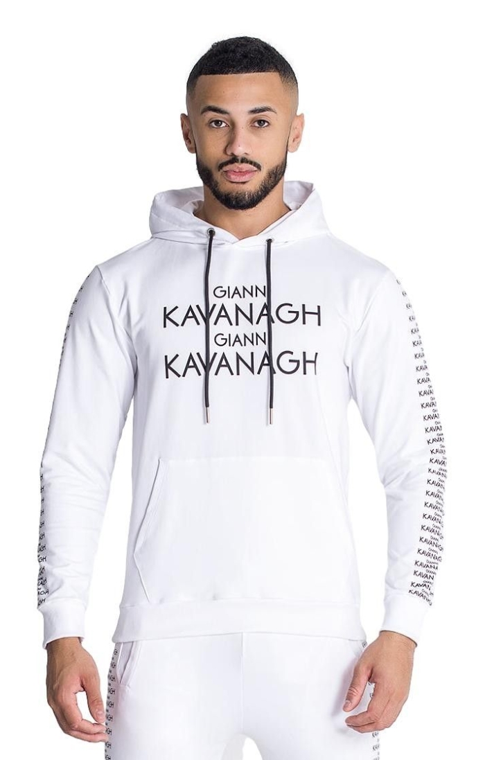 Sudadera Gianni Kavanagh Script Blanco