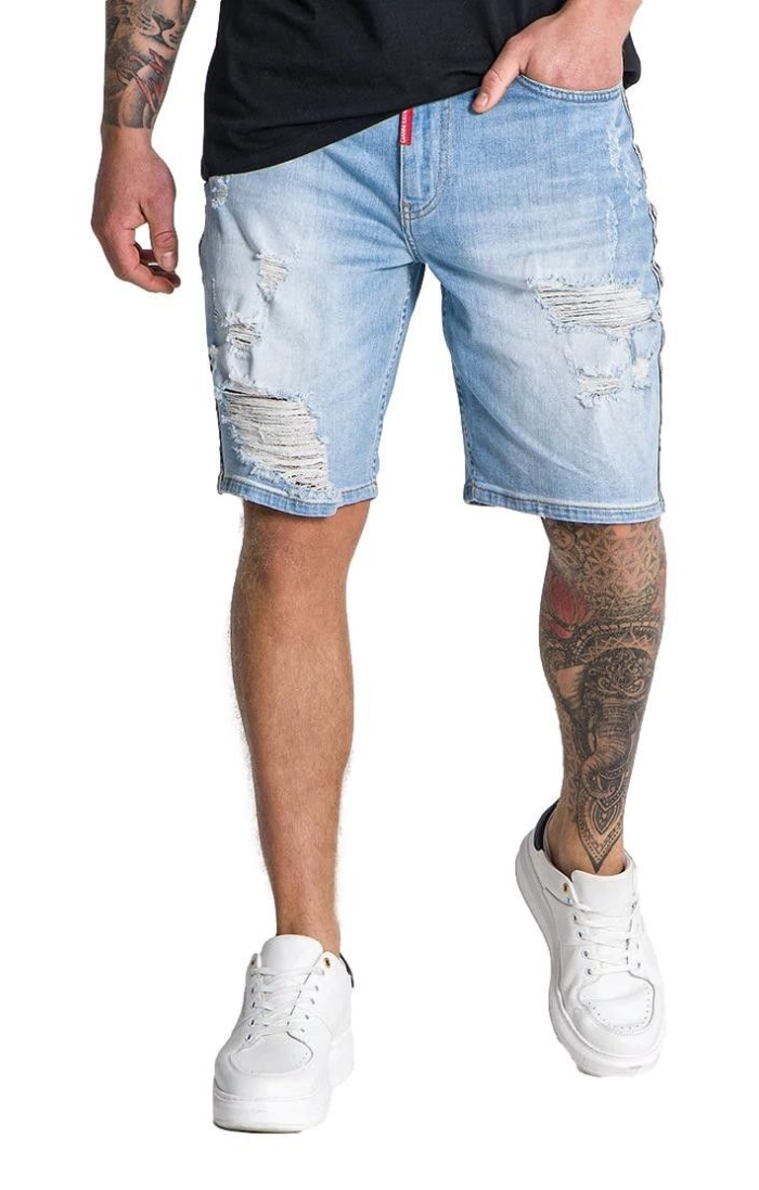 Short Gianni Kavanagh Hollywood Corto Azul Claro