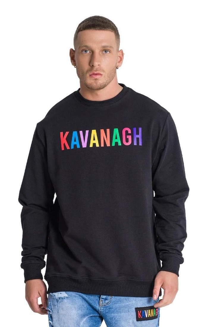 Sudadera Gianni Kavanagh Neverland Negro