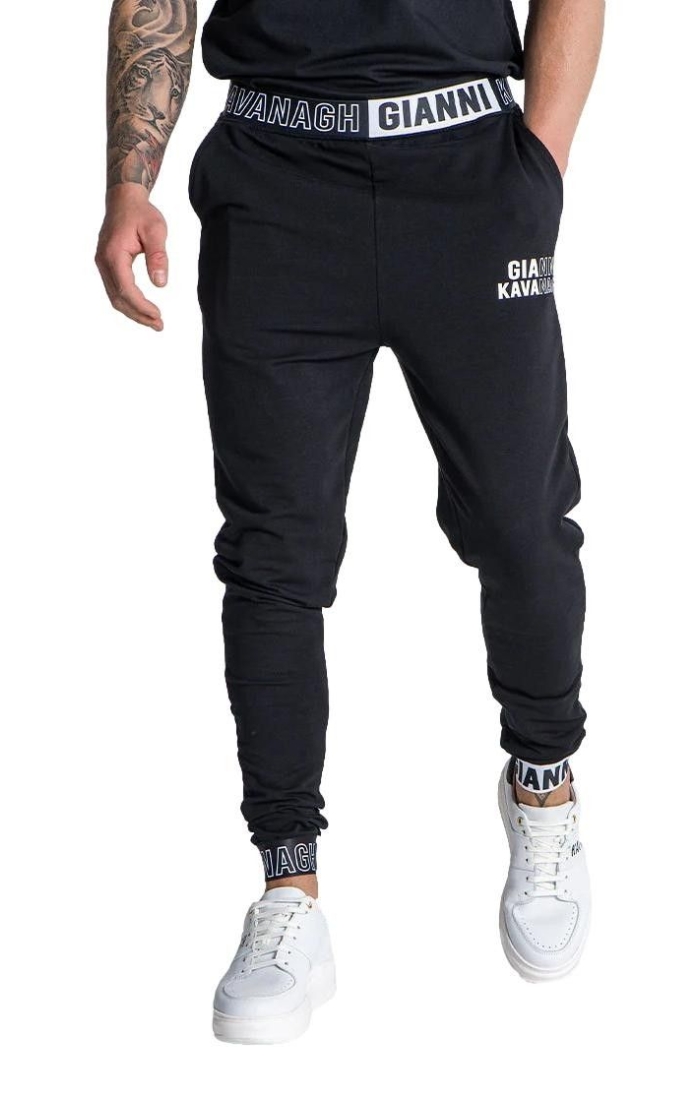 Pantalon Gianni Kavanagh Chandal Edge Negro