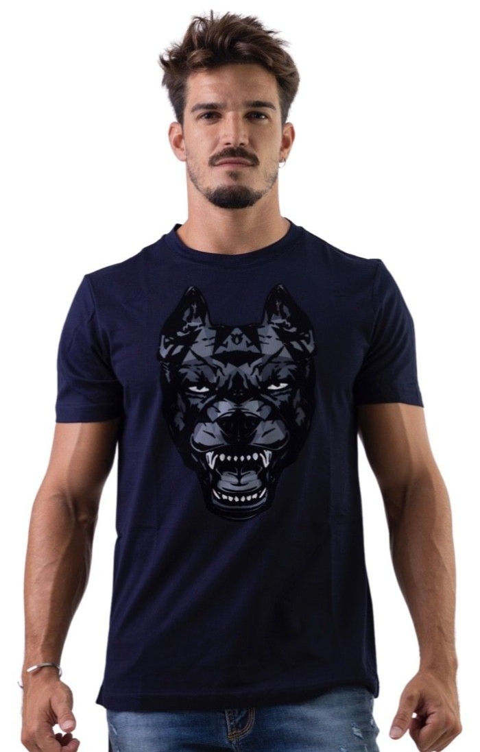 Camiseta Antony Morato Stockholm Dog Marino