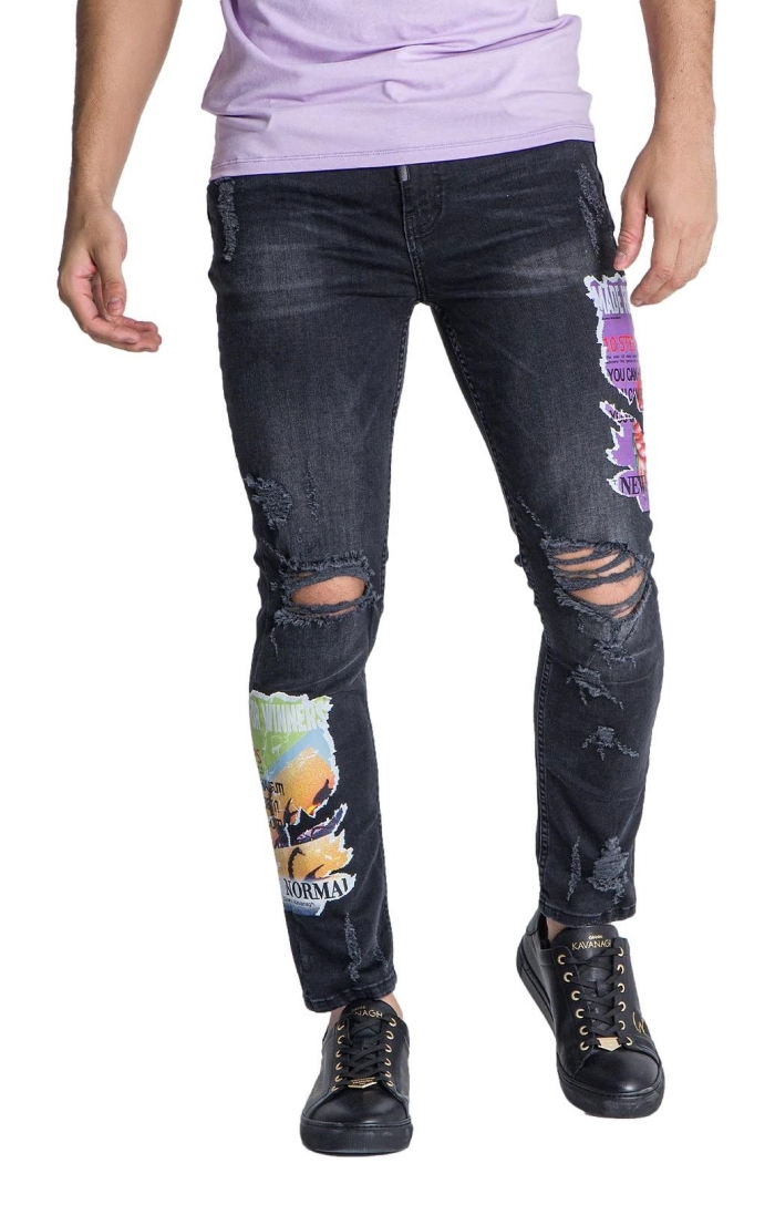 Jeans Gianni Kavanagh Futura Negro