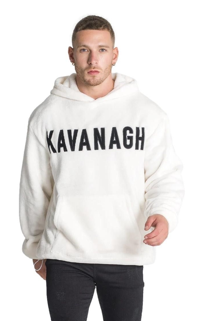 Sudadera Gianni Kavanagh Con Capucha Sherpa Chicago Blanco