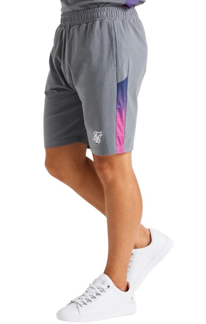 Short SikSilk Jr Cali Navigate Gris