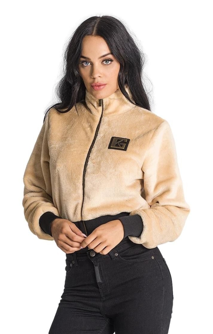 Chaqueta Gianni Kavanagh Sherpa GK Iron Beige