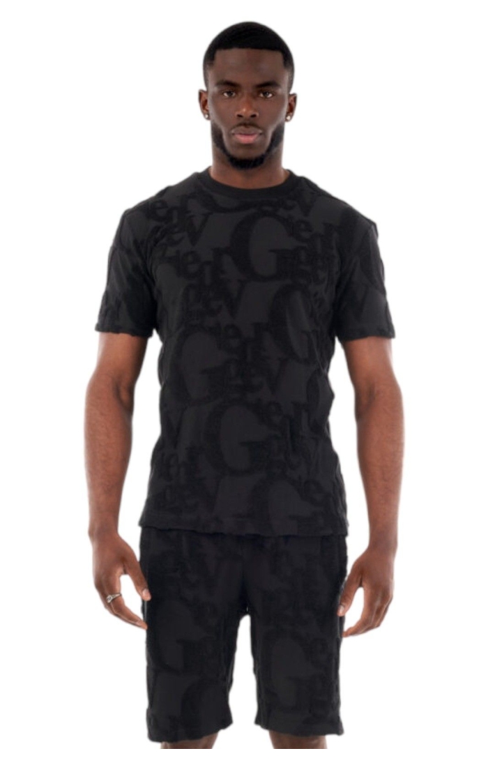 Conjunto George V Paris Streetwear Contraste Negro