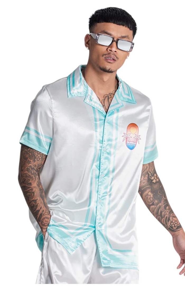 Camisa Gianni Kavanagh Tropicana Verde