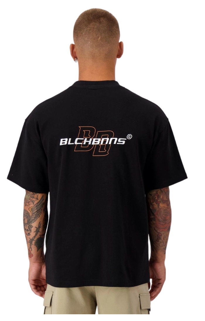 Camiseta Black Bananas Iniciales Negro