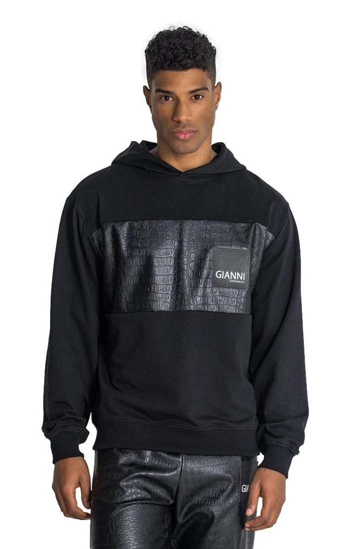 Sudadera Gianni Kavanagh con Capucha Bronx Negro