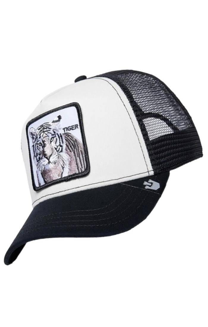 Gorra Goorin Bros Tigre Negro y Blanco