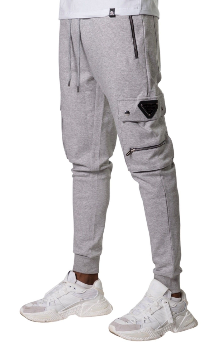 Pantalon George V Paris Trotar Cargo Gris