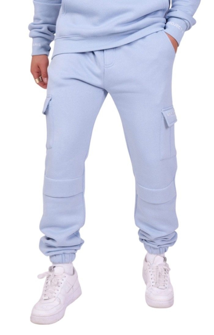 Pantalon Project X Paris Cargo Basic Azul