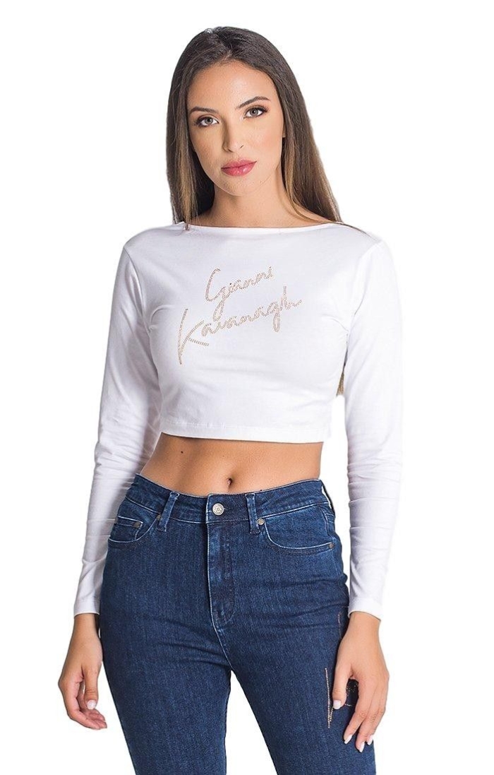 Camiseta Gianni Kavanagh con Diamantes Blancos