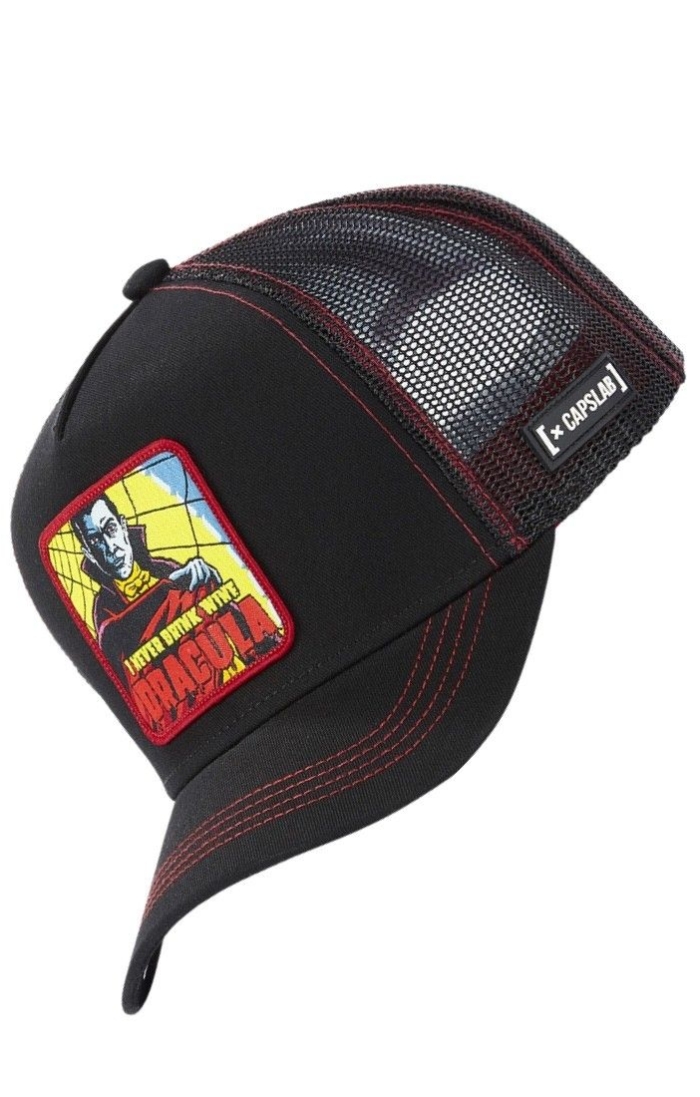 Gorra Capslab Monster Dracula Negro