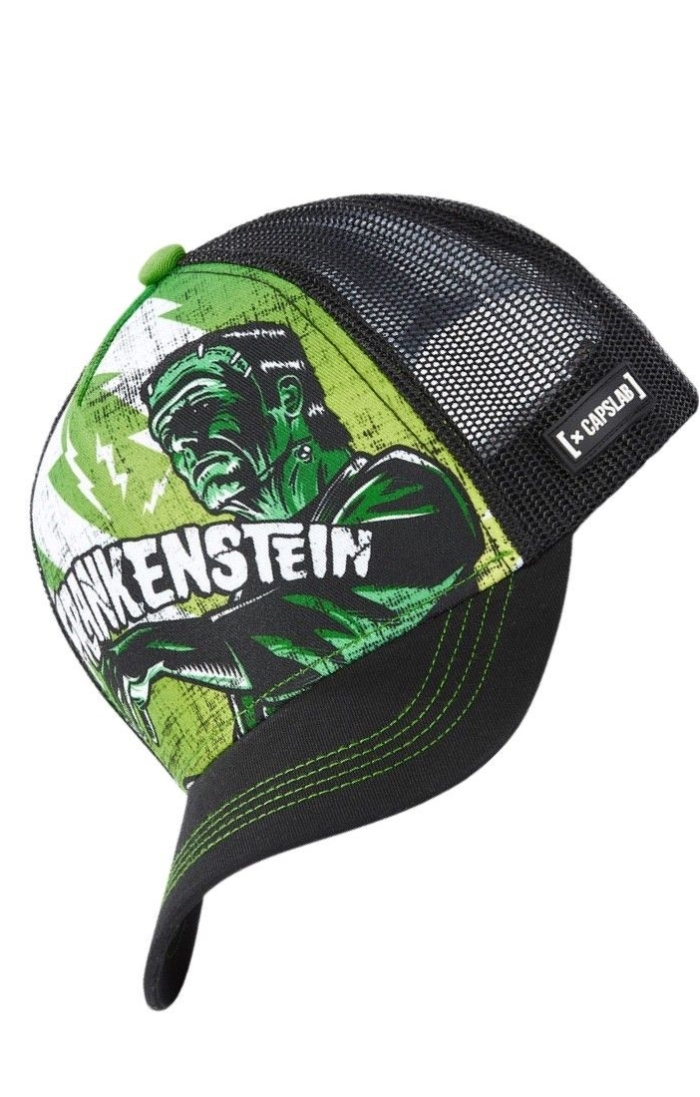 Gorra Capslab Monster Frankenstein Negro