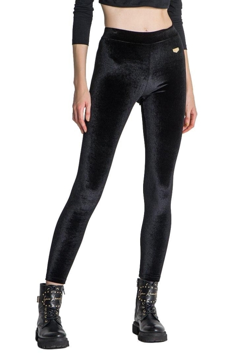 Leggins Gianni Kavanagh Power Negro Terciopelo