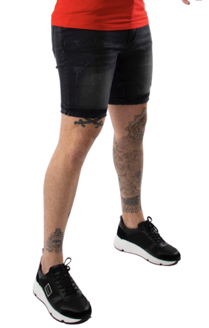 Jeans Corto Antony Morato DAVE Slim Fit Negro