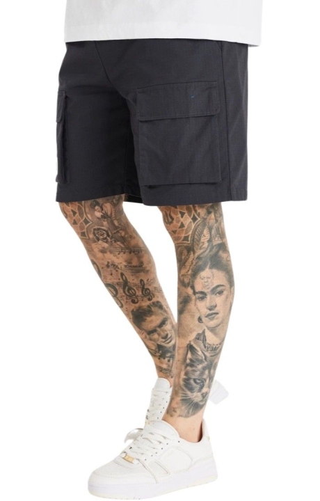 Short SikSilk Cargo Negro