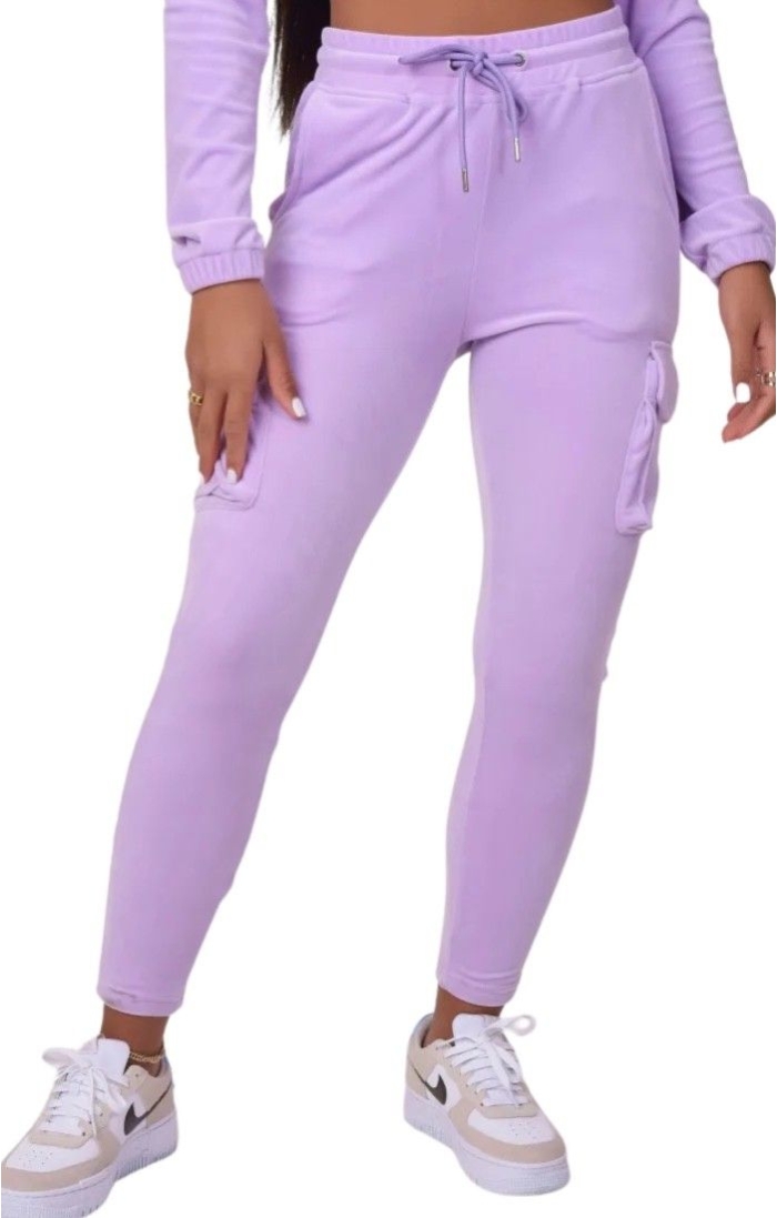 Pantalon Project X Paris de Terciopelo Morado