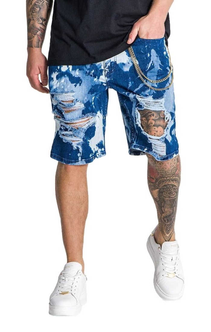 Short Gianni Kavanagh Chained Azul