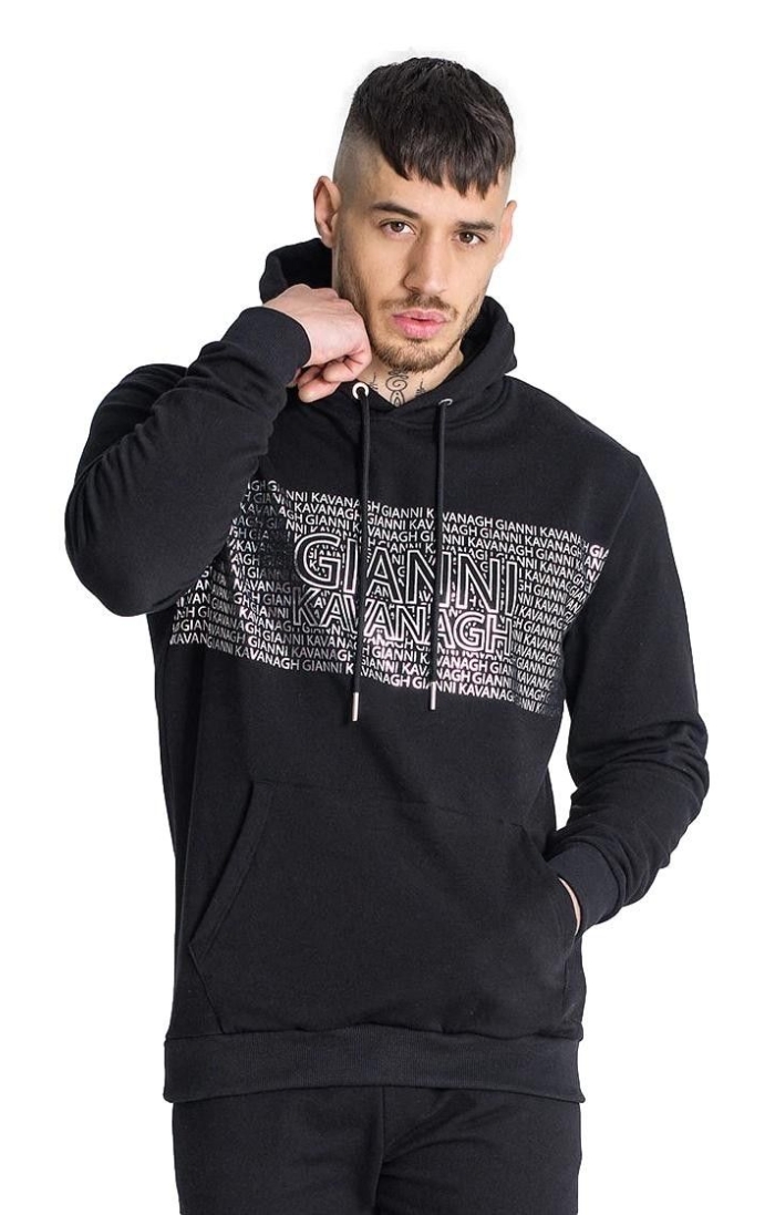 Sudadera Gianni Kavanagh con Capucha Subtle Negro