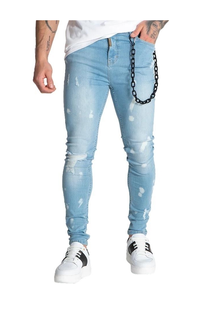 Jeans Gianni Kavanagh Teatro Celestes Azul