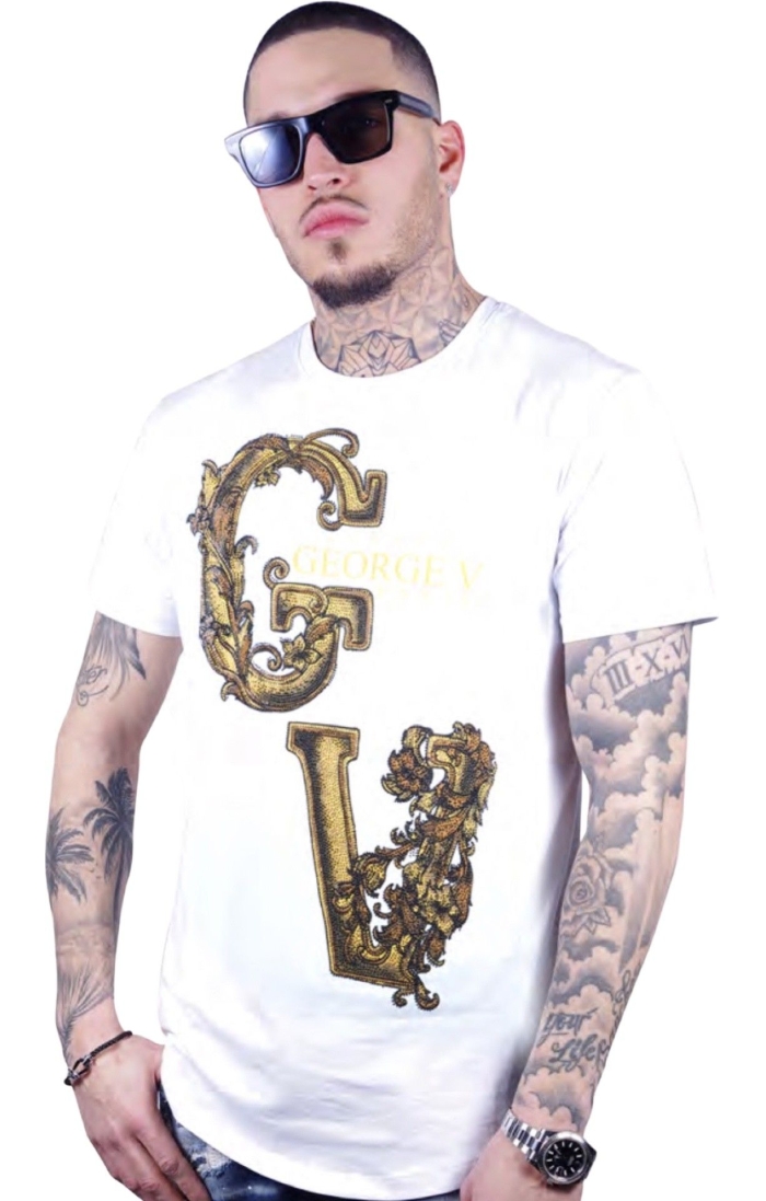 Camiseta George V Paris Full GV Blanco