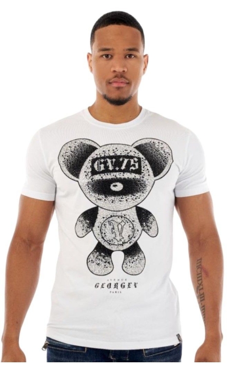 Camiseta George V Paris Oso teddy Space Blanco