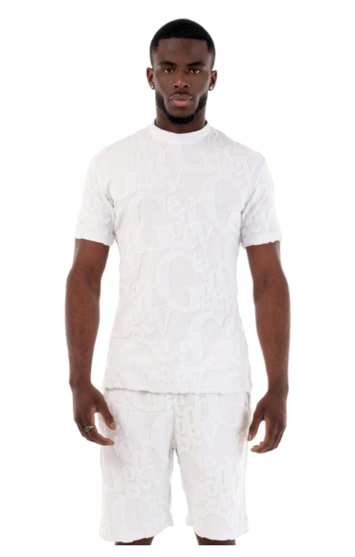 Conjunto George V Paris Streetwear Contraste Blanco