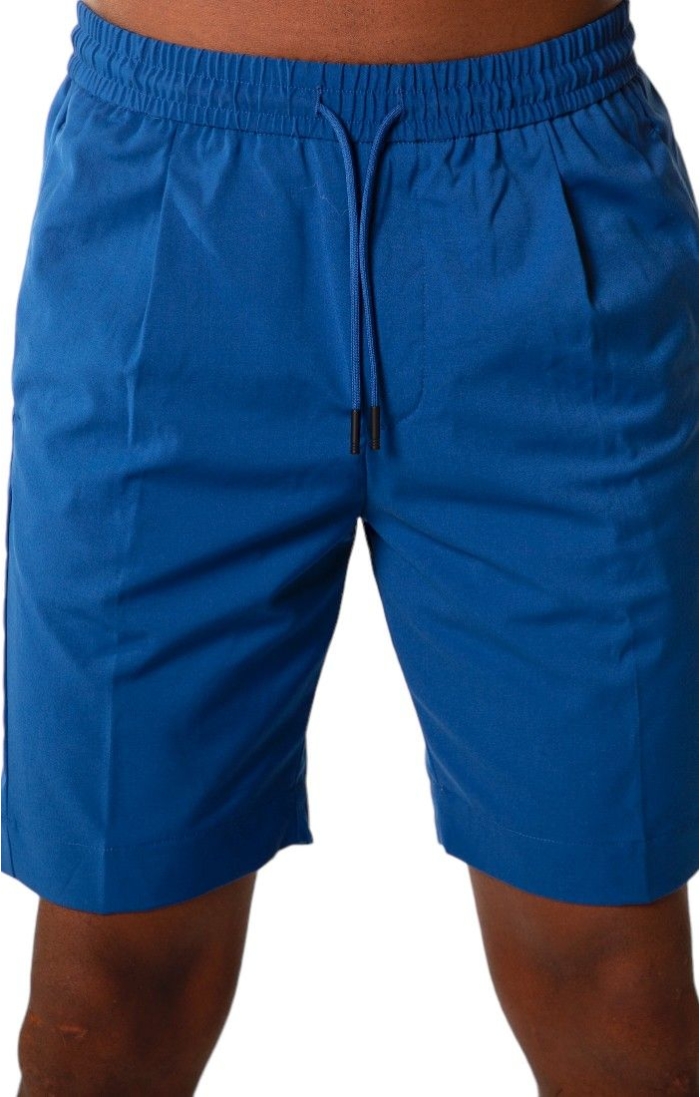 Short Antony Morato con Pliegue Central Azul