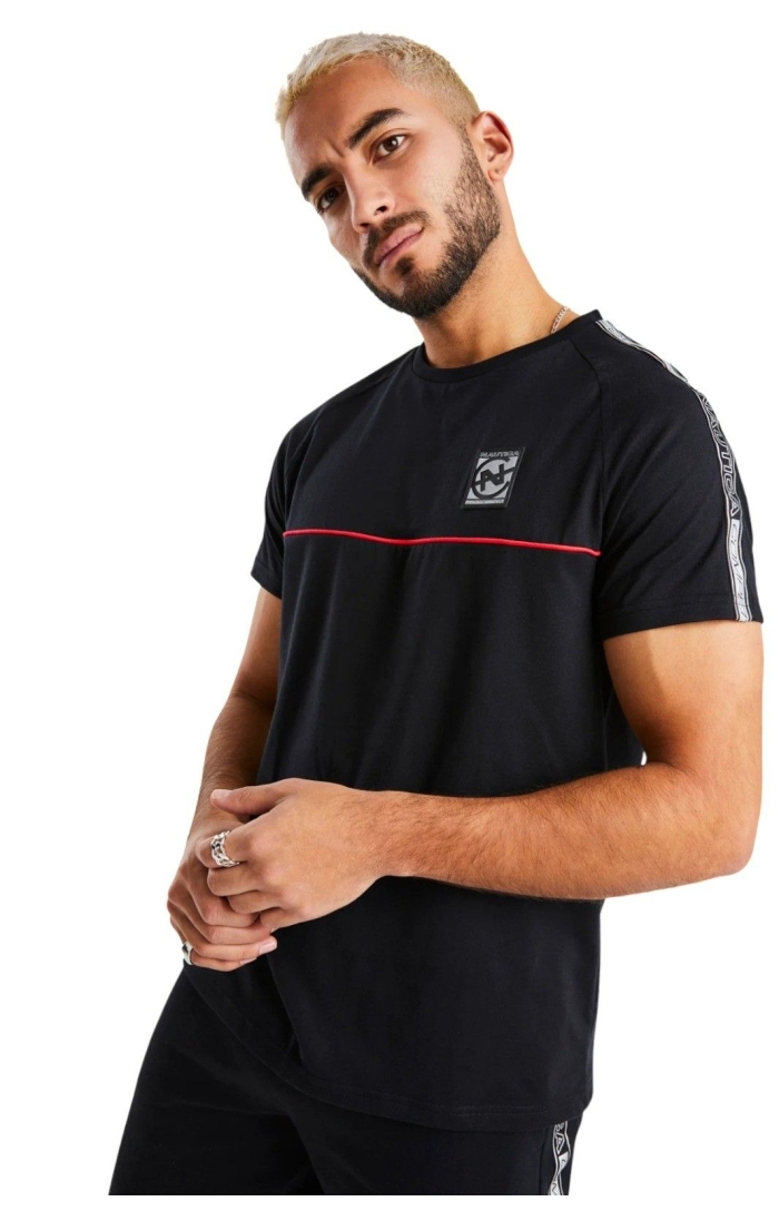 Camiseta Nautica Competition Keweenaw Negro