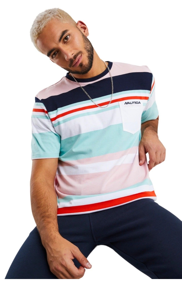 Camiseta Nautica Competition Fundy Multicolor