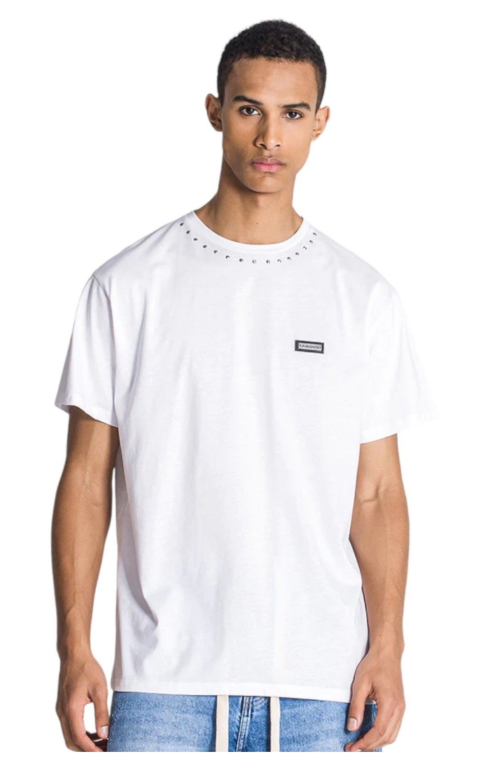 Camiseta Gianni Kavanagh Oversize Palms Blanco