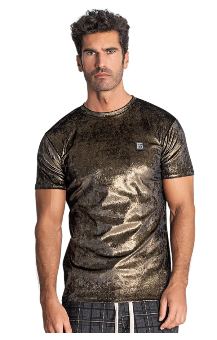 Camiseta Gianni Kavanagh Firework Dorado