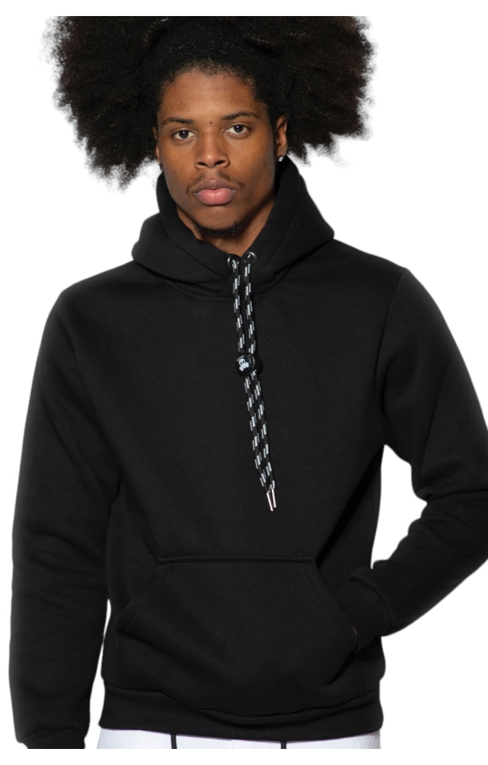 Sudadera ButNot con Capucha Basic Cordon Negro