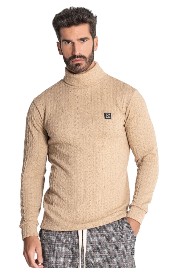 Jersey Gianni Kavanagh Cuello Alto Monster Camel