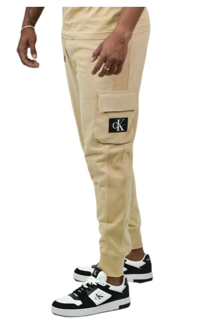 Pantalon Calvin Klein Jogger Cargo Beige